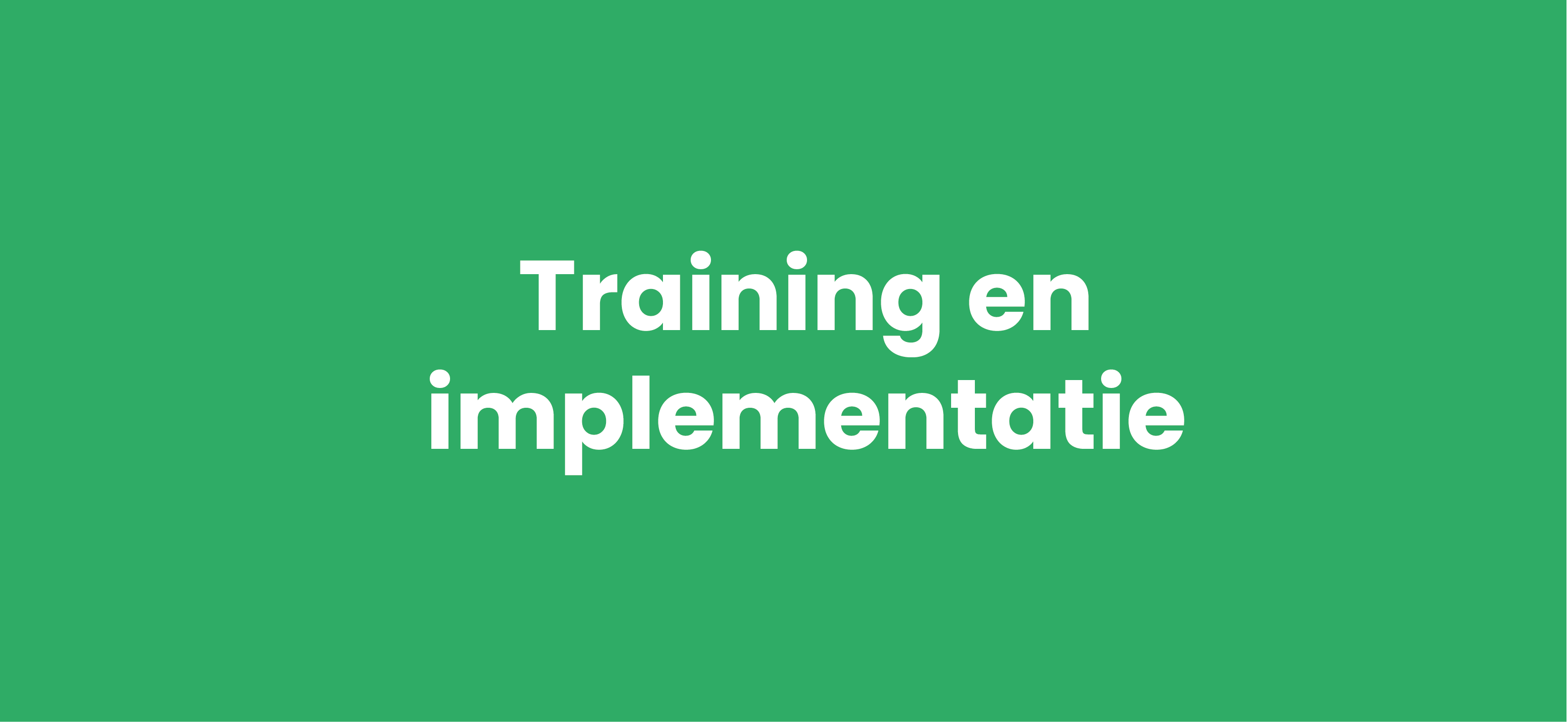 Training Implemen