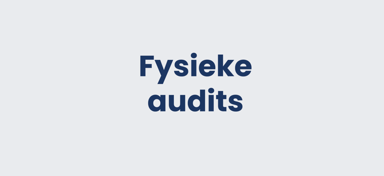 Fysieke Audits